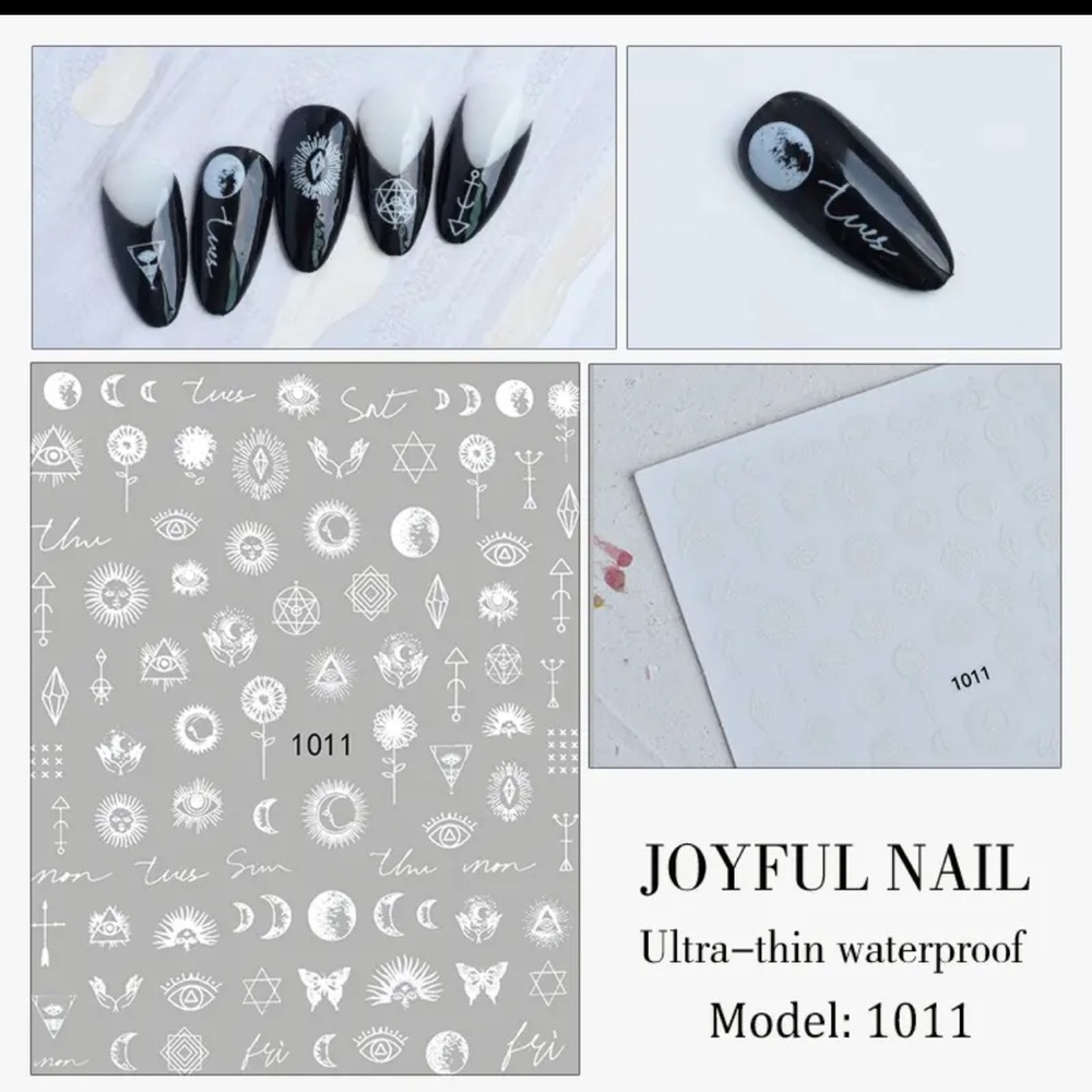$2 LUMINOUS PAGAN NAIL STICKER SHEET. NEW. $2 WITH ANY $10 ORDER OR MORE